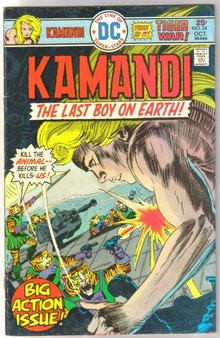 Kamandi the Last Boy on Earth #34 fine 6.0