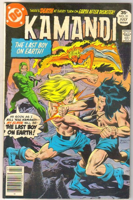 Kamandi the Last Boy on Earth #51 fine/very fine 7.0