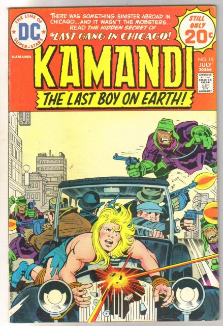 Kamandi the Last Boy on Earth #19 very fine 8.0