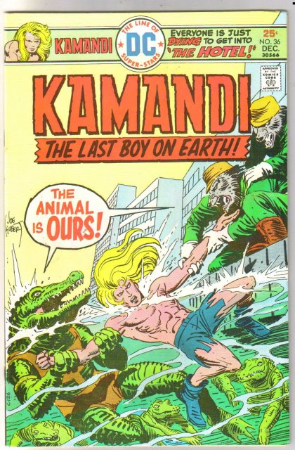 Kamandi the Last Boy on Earth #36 very fine 8.0
