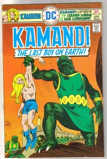 Kamandi the Last Boy on Earth #40 very fine 8.0