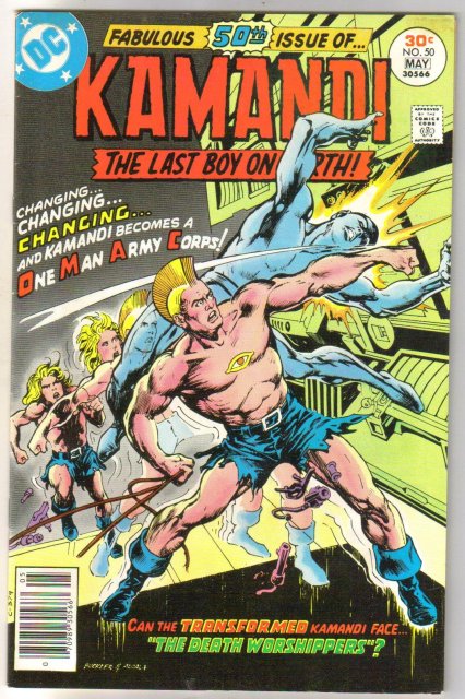 Kamandi the Last Boy on Earth #50 very fine 8.0