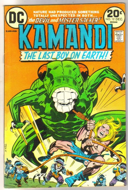Kamandi the Last Boy on Earth #12 very fine/near mint 9.0
