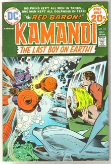Kamandi The Last Boy on Earth! #22 comic book very fine/near mint 9.0