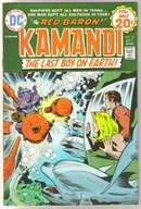Kamandi The Last Boy on Earth! #22 comic book very fine/near mint 9.0