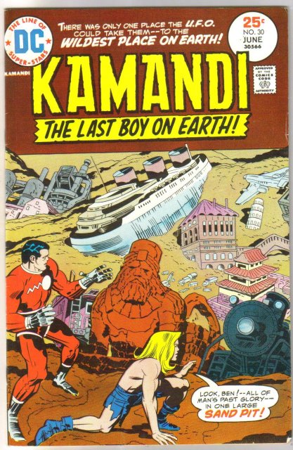 Kamandi The Last Boy on Earth! #30 comic book very fine/near mint 9.0