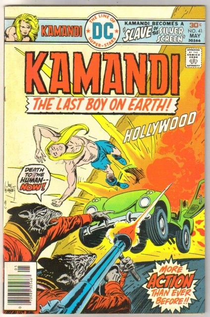 Kamandi The Last Boy on Earth! #41 comic book very fine/near mint 9.0