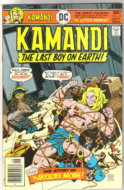Kamandi The Last Boy on Earth! #45 comic book very fine/near mint 9.0