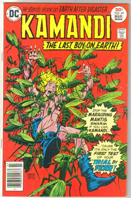 Kamandi The Last Boy on Earth! #49 comic book very fine/near mint 9.0