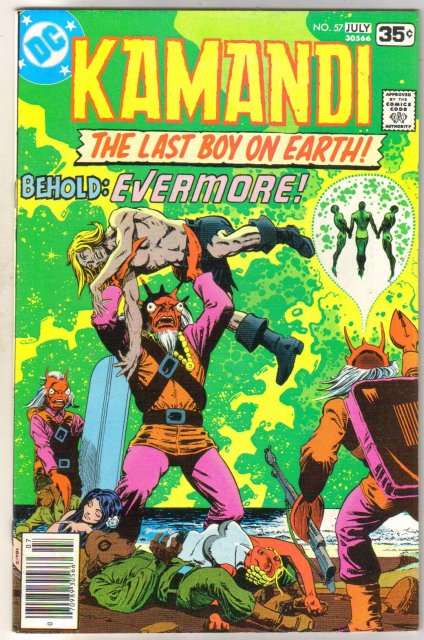 Kamandi The Last Boy on Earth! #57 comic book very fine/near mint 9.0