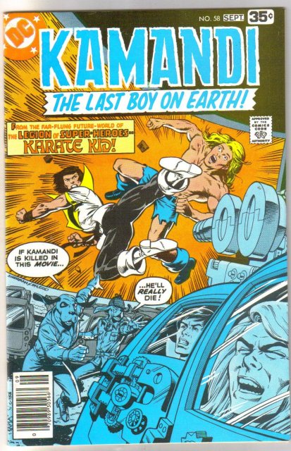 Kamandi The Last Boy on Earth! #58 comic book very fine/near mint 9.0