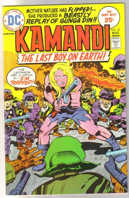 Kamandi The Last Boy on Earth! #27 comic book near mint 9.4
