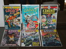 Kamandi and Karate Kid comic book collection of 6