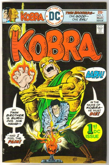 Kobra #1 comic book near mint 9.4