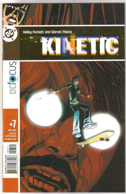 Kinetic #7 comic book mint 9.8