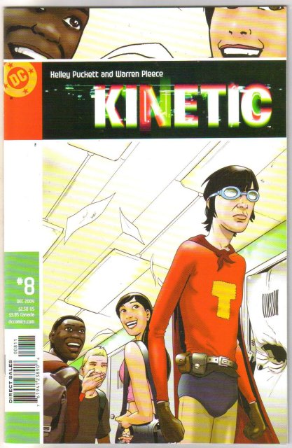 Kinetic #8 comic book mint 9.8