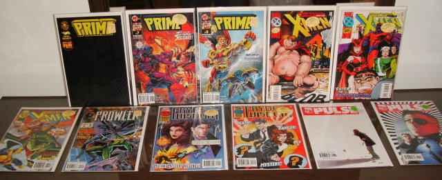 11 issue Marvel comic book collection