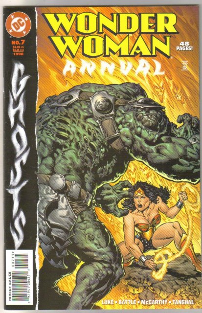 Wonder Woman annual #7 comic book near mint 9.4