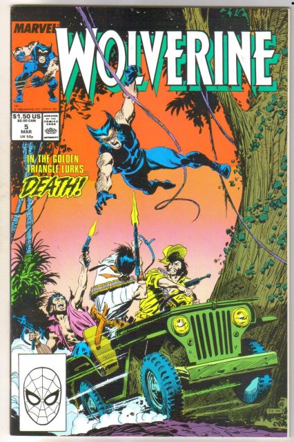 Wolverine #5 regular series comic book near mint 9.4