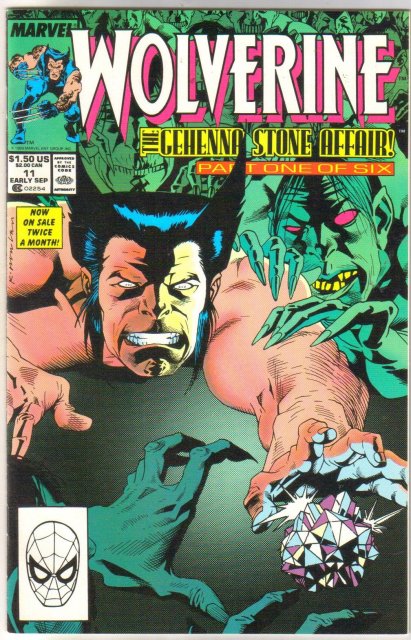 Wolverine #11 comic book near mint 9.4