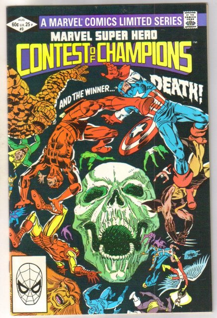 Marvel Super Hero Contest of Champions #3 comic book near mint 9.4