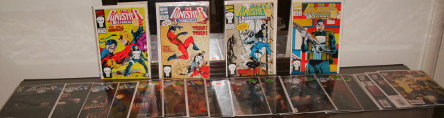 Punisher collection of 20 comic books
