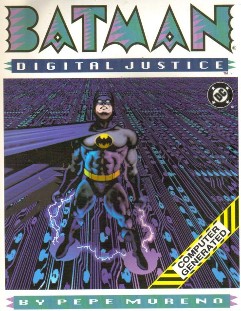 Batman Digital Justice hardcover new