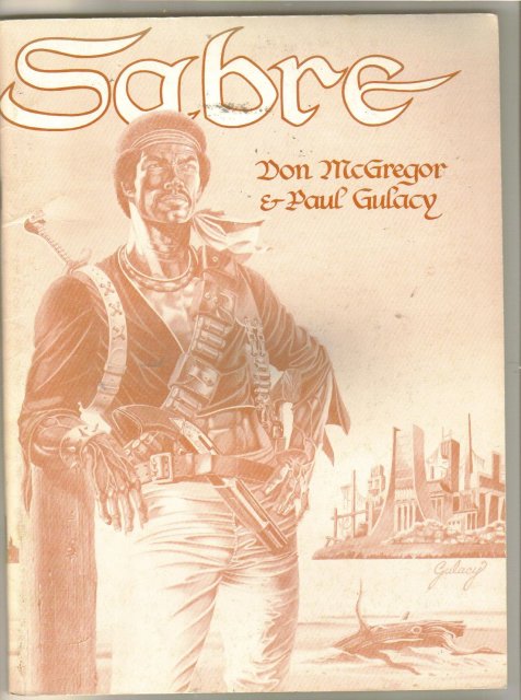 Sabre Graphic Novel second print