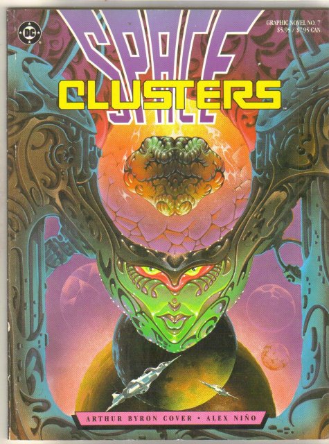 Space Clusters graphic novel like new