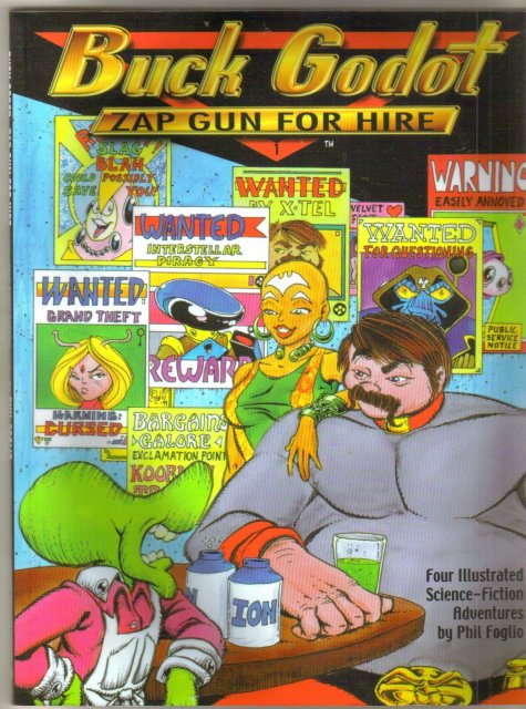 Buck Godot Zap Gun For Hire graphic novel like new