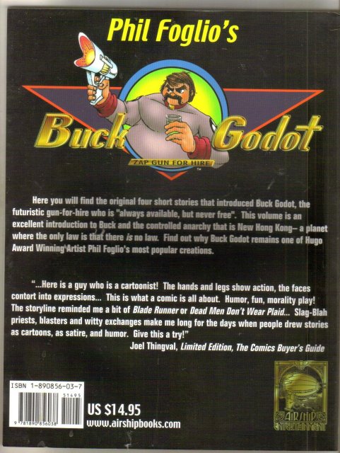 Buck Godot Zap Gun For Hire graphic novel like new