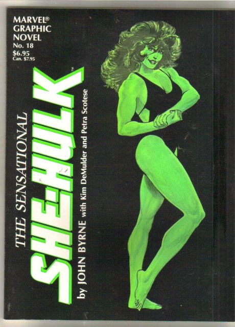 Sensational She-Hulk graphic novel like new