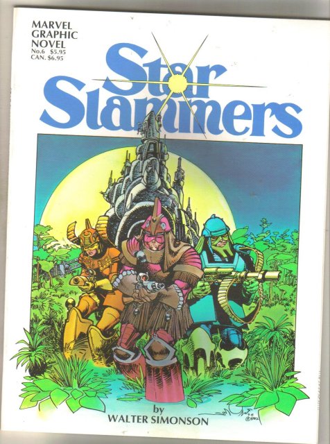 Star Slammers graphic novel like new