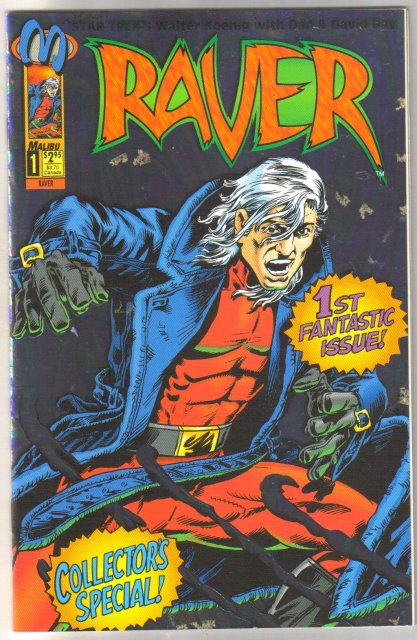 Raver #1 comic book mint 9.8