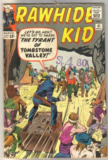 Rawhide Kid #41 comic book good 2.0