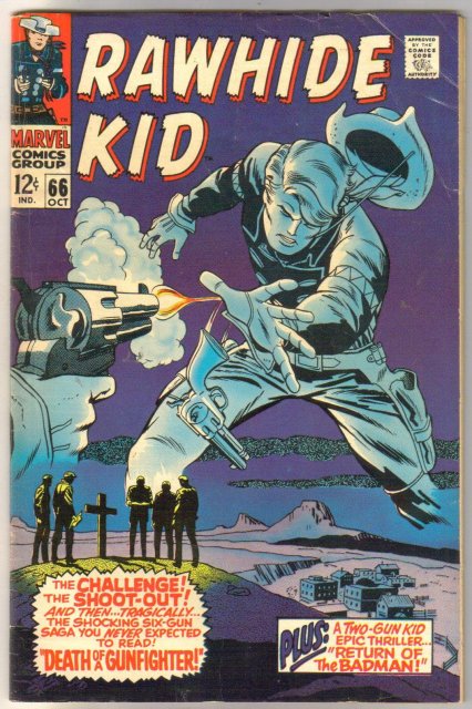 Rawhide Kid #66 comic book very good/fine 5.0