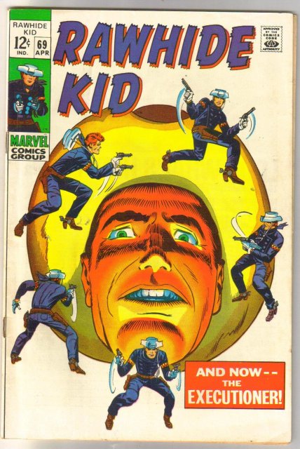 Rawhide Kid #69 comic book very good/fine 5.0