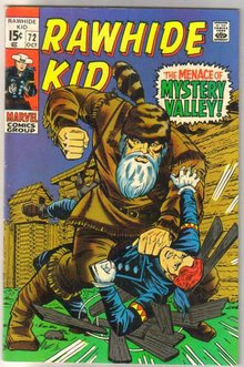 Rawhide Kid #72 comic book very good/fine 5.0