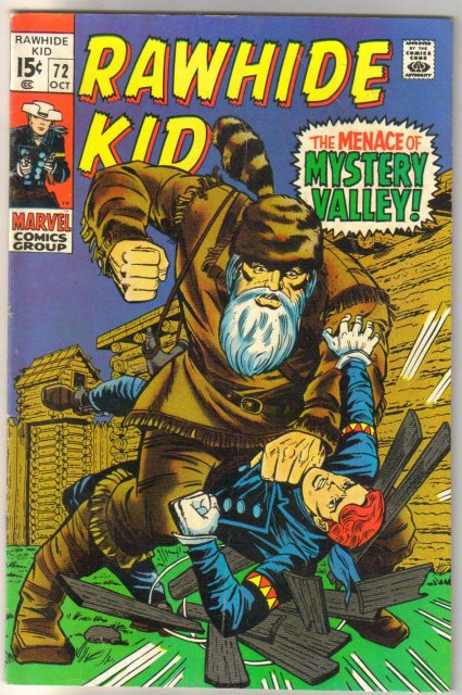 Rawhide Kid #72 comic book very good/fine 5.0