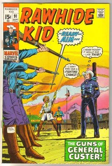 Rawhide Kid #91 comic book very good/fine 5.0