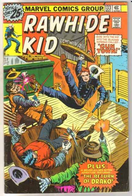 Rawhide Kid #133 comic book fine 6.0
