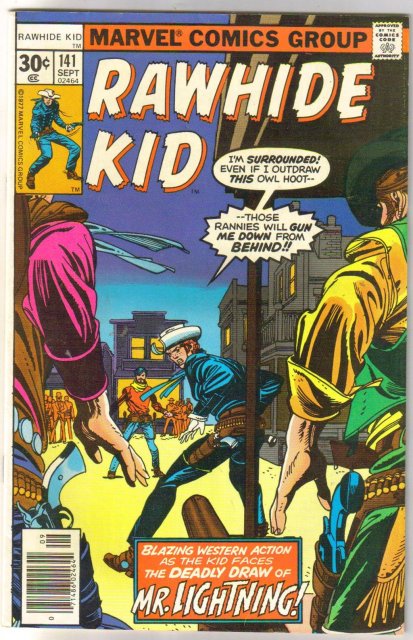 Rawhide Kid #141 comic book very fine 8.0