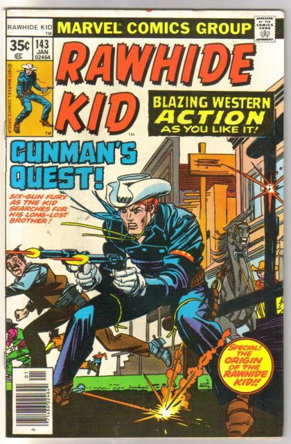 Rawhide Kid #143 comic book very fine/near mint 9.0