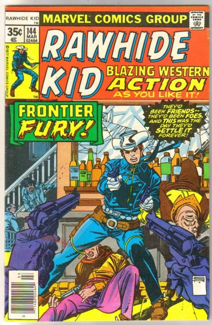 Rawhide Kid #144 comic book fine/very fine 7.0