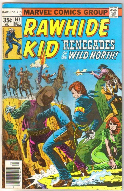 Rawhide Kid #147 comic book very good/fine 5.0