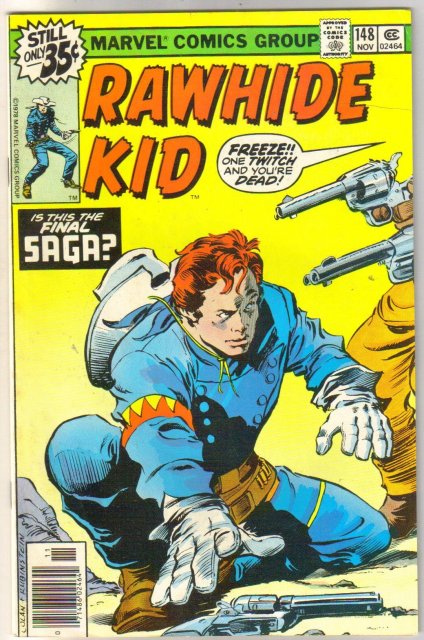 Rawhide Kid #148 comic book fine/very fine 7.0