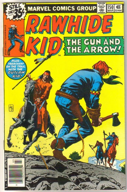 Rawhide Kid #150 comic book near mint 9.4