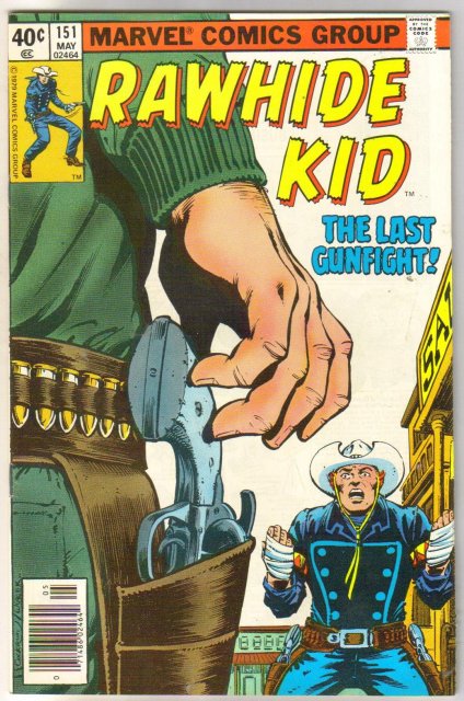 Rawhide Kid #151 comic book very fine 8.0
