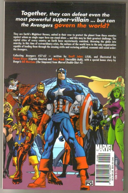 Avengers World Trust graphic novel brand new