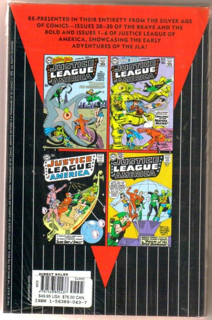 Justice League of America Archives Volume 1 brand new mint